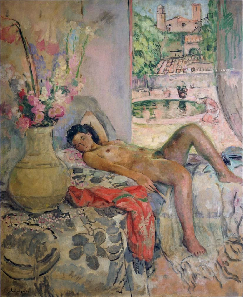 Nuda distesa con fiori, 1923 - Museo Soumaya